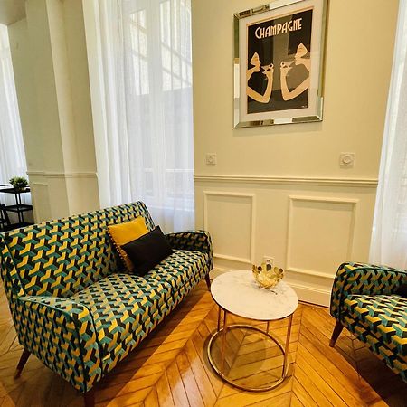 Appartement De Charme Art Deco - Hyper-Centre Ville - Place D'Erlon - Gare - رانس المظهر الخارجي الصورة